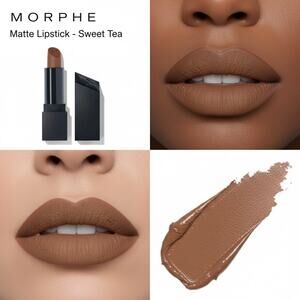 Morphe Sweet Tea Matte Lipstick - Warm Brown